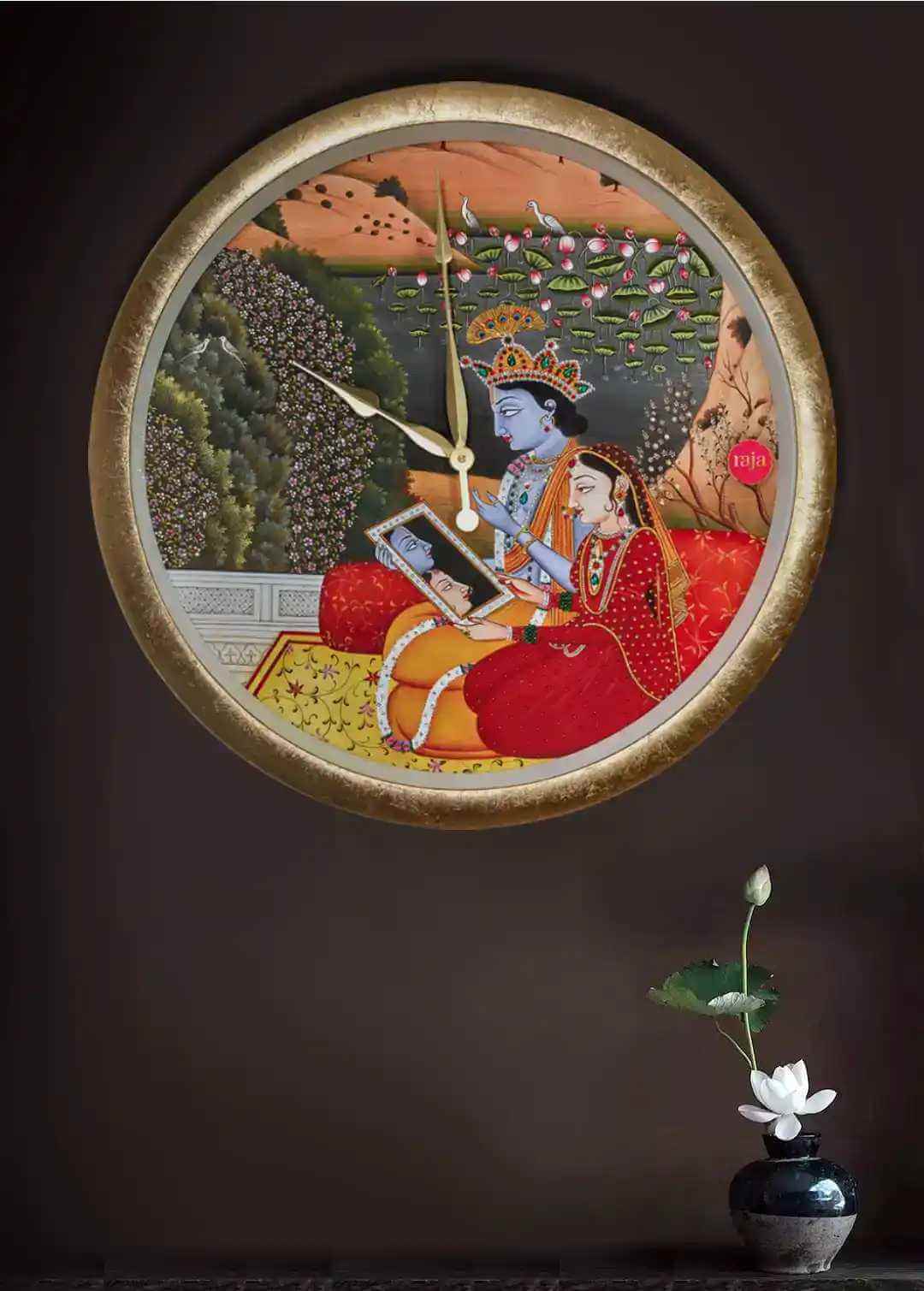 Ornate Decorative Mirror - Rajatimeless