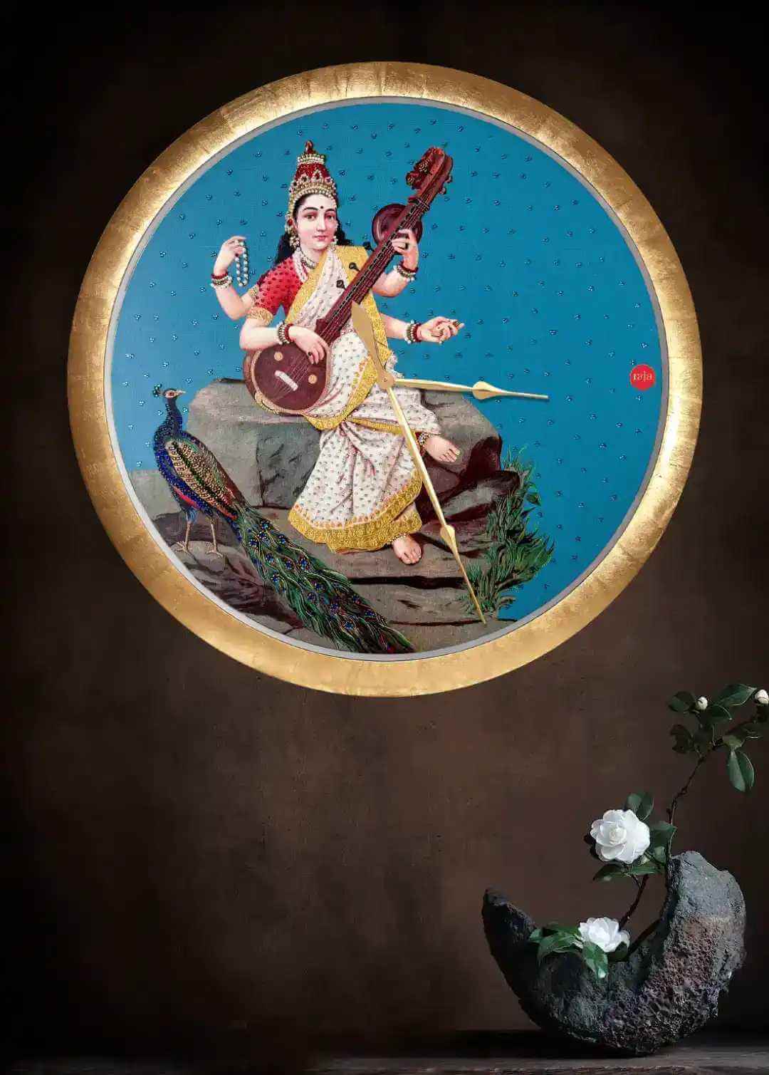 Saraswati, the Divine Goddess of Knowledge and Arts - Rajatimeless