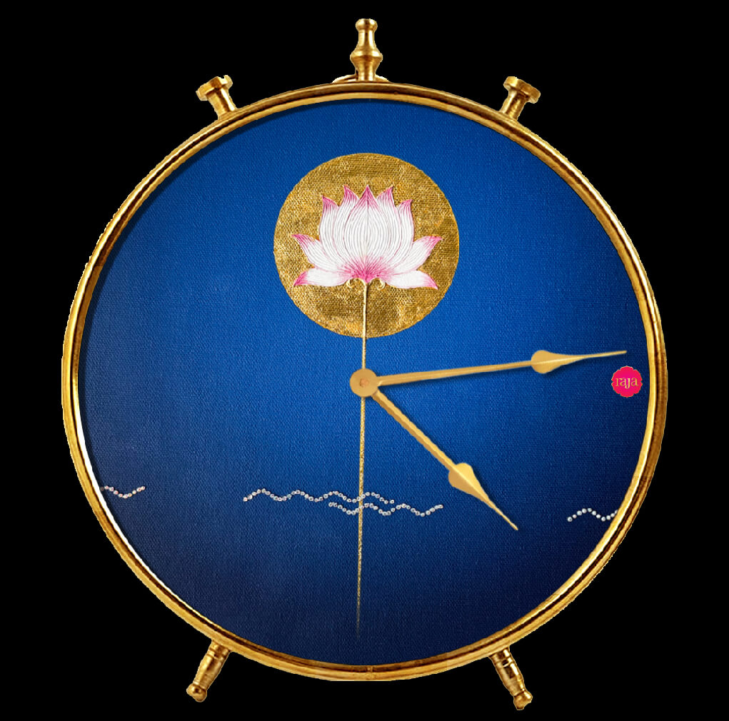 Utpatti Table Clock Art - Rajatimeless