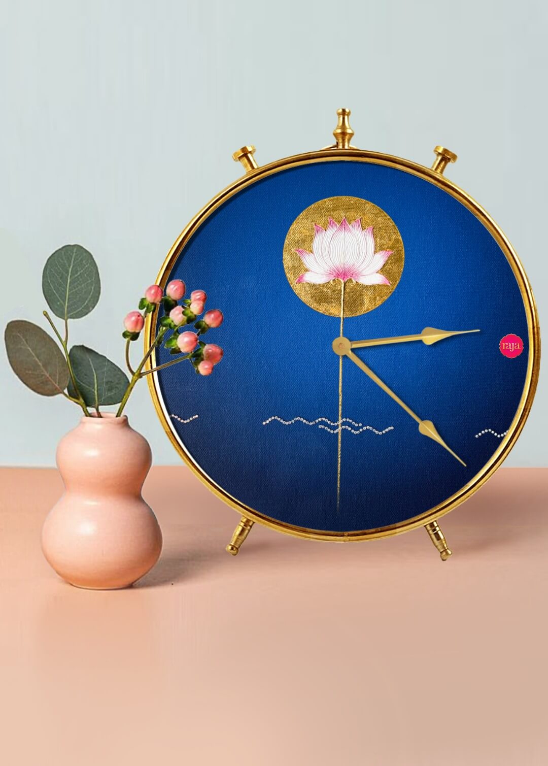 Utpatti Table Clock - Rajatimeless